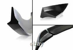 For 2016-2020 Chevy Camaro Factory Style 3-Piece Black ABS Rear Trunk Spoiler