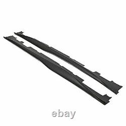 For 2016-2020 Chevy Camaro RS & SS ZL1 Style Black Side Skirts Panel Extension