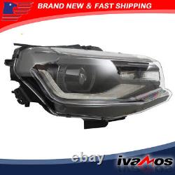 For 2016-2022 Chevy Camaro Headlight Housing Black Right/RH Side HID WithLED DRL