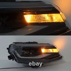 For 2016-2022 Chevy Camaro Headlight Housing Black Right/RH Side HID WithLED DRL