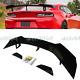 For 2016-2022 Chevy Camaro Zl1 1le Style 2d Rear Trunk Spoiler Wing Gloss Black