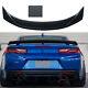For 2016-2023 Chevy Camaro Rs Ss Zl1 Rear Trunk Spoiler Wing Carbon Fiber Style