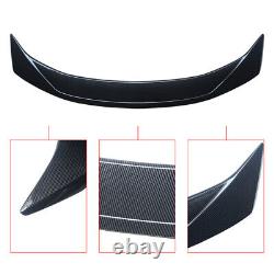 For 2016-2024 Chevy Camaro RS SS ZL1 Rear Trunk Spoiler Wing Carbon Fiber Style