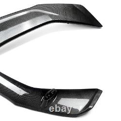 For 2016-23 Chevy Camaro RS SS ZL1 1LE Style Rear Wing Trunk Spoiler Carbon Look