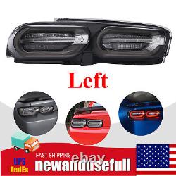 For 2019 2020 2021 Chevy Camaro Left Side LED Tail Light Rear Brake Lamp Black