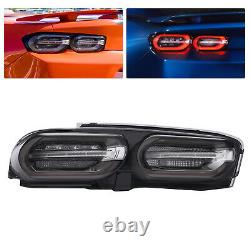 For 2019 2020 2021 Chevy Camaro Left Side LED Tail Light Rear Brake Lamp Black