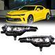 For 2019-2024 Chevy Camaro Rs1ss2ss Led Drl Projector Headlights Headlamps Set