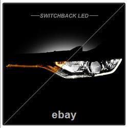 For 2019-2024 Chevy Camaro RS1SS2SS LED DRL Projector Headlights Headlamps Set