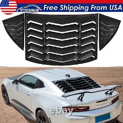 For Chevrolet Camaro 2010-2015 Rear & Side Window Louver Sun shade Scoop Cover