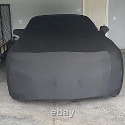 For Chevrolet Chevy Camaro SS Indoor Car Cover Satin Stretch Scratch Dustproof