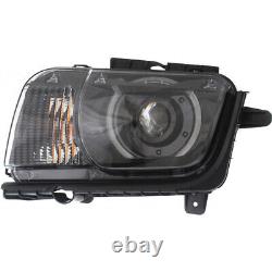 For Chevy Camaro 2010-2015 Headlight Assembly Driver Side ZL1 HID CAPA