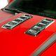 For Chevy Camaro 2010-2015 Retro Usa Ca1hv-a Chrome Hood Vent Set
