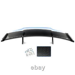 For Chevy Camaro 2010-2024 Carbon Look Sport Style Rear Trunk Spoiler Wing Lip