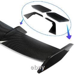 For Chevy Camaro 2010-2024 Carbon Look Sport Style Rear Trunk Spoiler Wing Lip