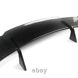 For Chevy Camaro 2010-2024 Carbon Look Sport Style Rear Trunk Spoiler Wing Lip