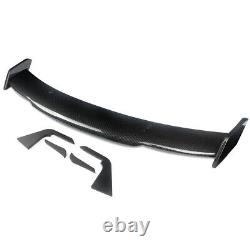 For Chevy Camaro 2010-2024 Carbon Look Sport Style Rear Trunk Spoiler Wing Lip