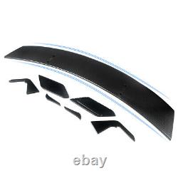 For Chevy Camaro 2010-2024 Carbon Look Sport Style Rear Trunk Spoiler Wing Lip