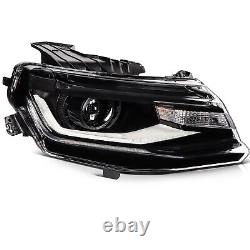 For Chevy Camaro 2016-2018 Headlight Assembly LED DRL Type Pair