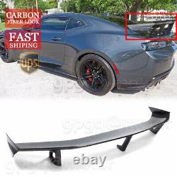 For Chevy Camaro 2016-2022 ZL1 1LE Style Carbon Fiber Rear Wing Trunk Spoiler