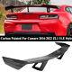 For Chevy Camaro 2016-2022 Zl1 1le Style Carbon Look Rear Trunk Wing Spoiler Kit