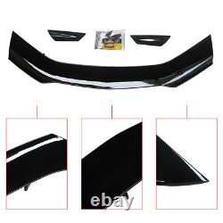 For Chevy Camaro 2016-2022 ZL1 1LE Style Gloss Black Rear Wing Trunk Spoiler Kit