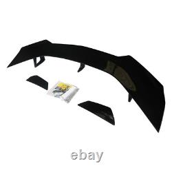 For Chevy Camaro 2016-2022 ZL1 1LE Style Gloss Black Rear Wing Trunk Spoiler Kit