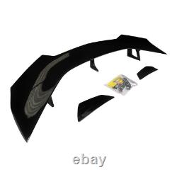For Chevy Camaro 2016-2024 ZL1 1LE Style Rear Trunk Spoiler Wing GLOSS BLACK