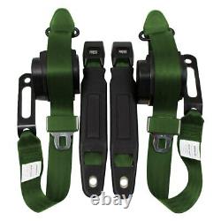 For Chevy Camaro 67-73 3-Point Seat Belt Conversion Kit, Military Green