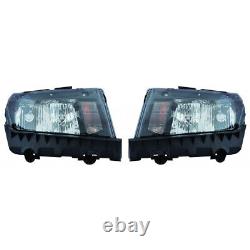 For Chevy Camaro Headlight Assembly 2014 2015 Pair RH and LH Side Halogen Type