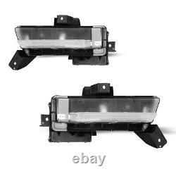 For Chevy Camaro SS 2016 2017 2018 Driving Fog Lights Front Bumper Lamps Pair