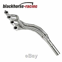 For Chevy Camaro SS 6.2L V8 Stainless Race Long Tube Headers Manifolds 2010-2015