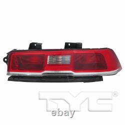 For Chevy Camaro Tail Light 2014 2015 Passenger Side with Halogen Headlight