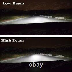 For Chevy Silverado 3500HD 2007-2020 9005 H11 LED Headlight Lamps Hi/Low Beam 4x