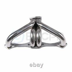 For Chevy Small Block Hugger 262-400 305 Stainless Head Exhaust Manifold Header
