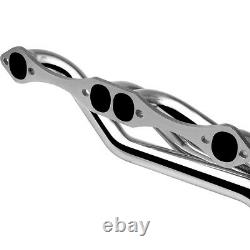 For Small Block Chevy Sbc 265-400 Gen I Stainless Steel Exhaust Header Manifold