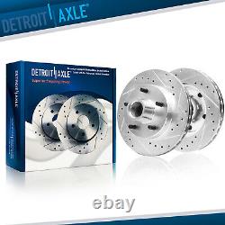 Front Drilled Brake Rotors for Chevy S10 Blazer El Camino GMC S15 Jimmy Sonoma