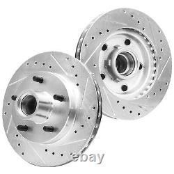 Front Drilled Brake Rotors for Chevy S10 Blazer El Camino GMC S15 Jimmy Sonoma