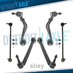 Front Lower Control Arms + Sway Bars 6pc Kit for 2010 2015 Chevrolet Camaro