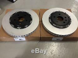 GM OEM Front 2 Piece Rotor Pair Brembo 6 piston 2009+ CTS-V & Camaro SS ZL1 New