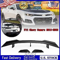 Gloss Black ZL1 1LE Style Rear Trunk Wing Spoiler For Chevy Camaro 2016-2022 CP