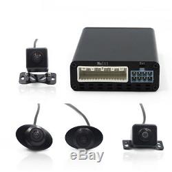 HD 360° Bird View Panoramic System 4 Camera Car DVR Recording Parking Rear View