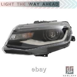 HID Headlight For 2016-2022 Chevy Camaro Assembly withLED DRL Driver Left Side