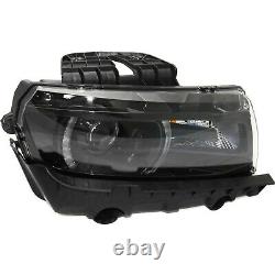 HID Headlight Passenger Side For 2014-15 Chevrolet Camaro LT SS with RS Package
