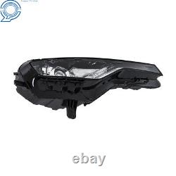 Headlight For 2019-2024 Chevy Camaro Black LED Head Lamp RH Passenger Side