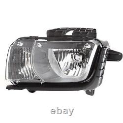 Headlight Set For 2010-2013 Chevrolet Camaro Left and Right With Bulb 2Pc