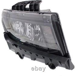 Headlight Set For 2014-2015 Chevrolet Camaro Left and Right With Bulb CAPA 2Pc