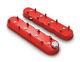 Holley 241-113 Gloss Red Aluminum Tall Ls Valve Covers Chevy Ls1 Ls2 Ls3 Ls6