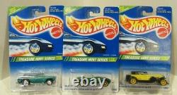 Hot Wheels 1995 Treasure Hunt J. C. Penney Set of 12 with'67 Camaro All Original