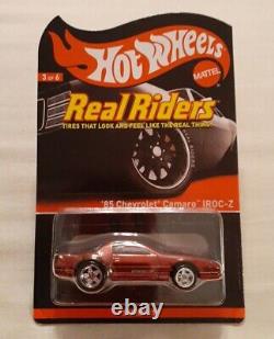 Hot Wheels RLC Real Riders'85 Chevrolet Camaro IROC-Z #1053/4000 Series 11