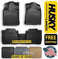 Husky Liners WeatherBeater Front and Rear Floor Mats Choice Of Color